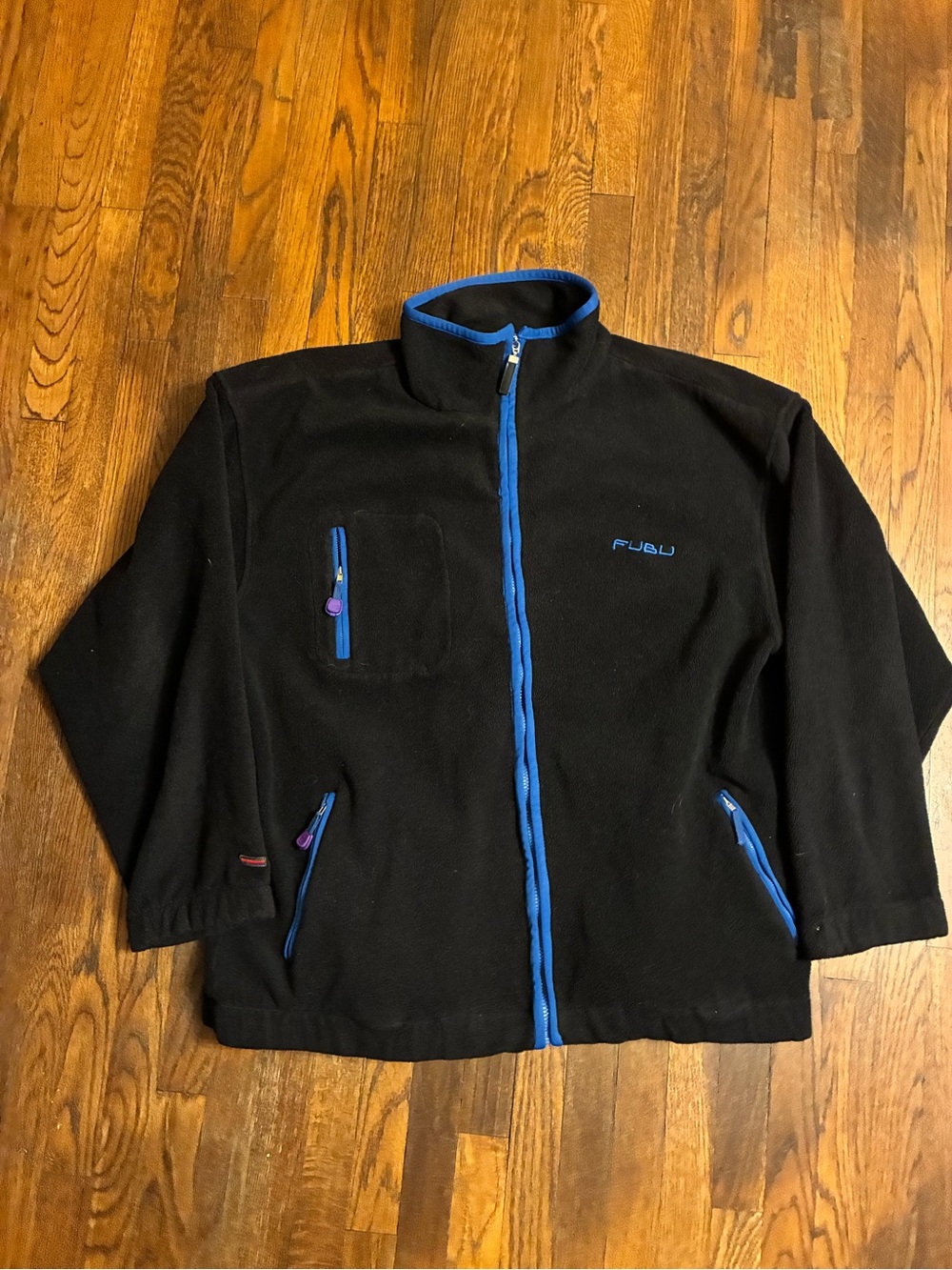 Vintage fubu fleece jacket size XL